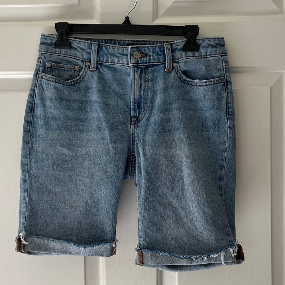 Talbots Light Blue Denim Shorts Great Condition